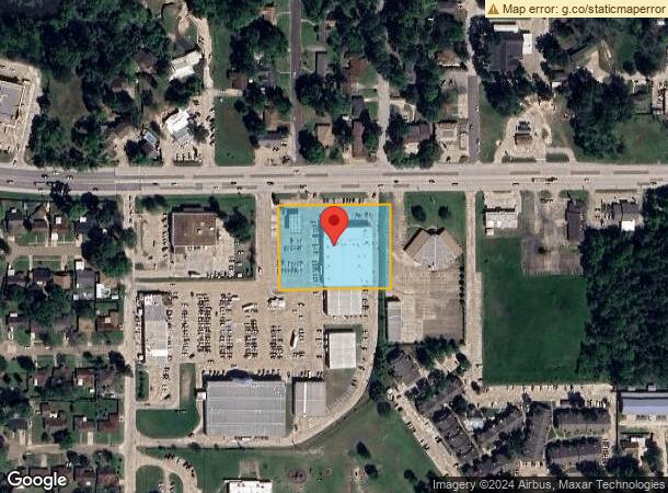  1219 W Church St, Livingston, TX Parcel Map