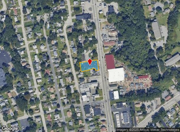  2077 Elmwood Ave, Warwick, RI Parcel Map