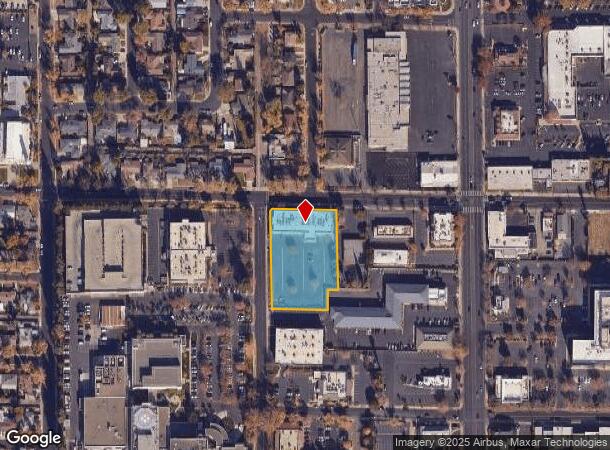  1540 Florida Ave, Modesto, CA Parcel Map