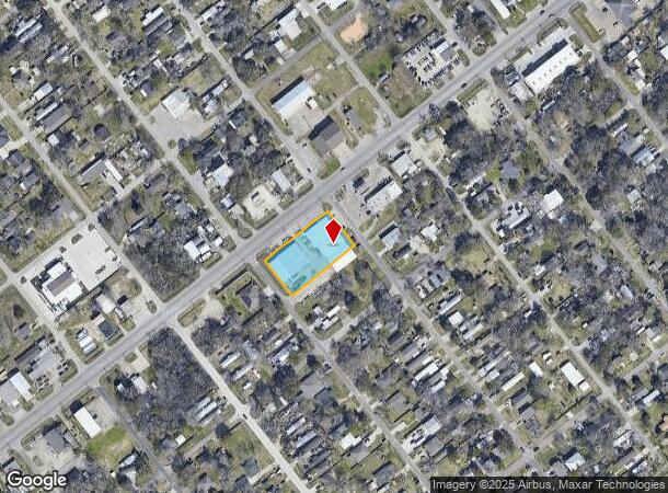 607 Grand Ave, Bacliff, TX Parcel Map