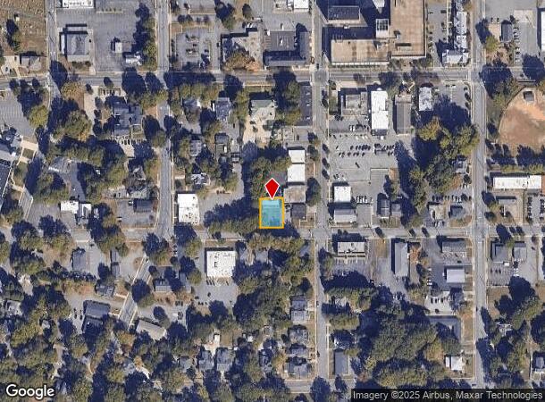 206-208 W 3Rd Ave, Gastonia, NC Parcel Map