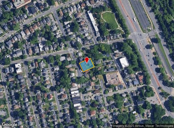 98 Harding Ave, White Plains, NY Parcel Map