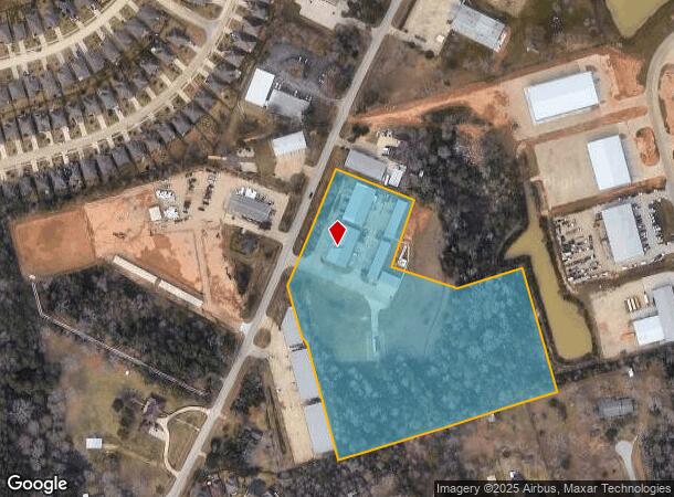 2014 Airport Rd, Conroe, TX Parcel Map