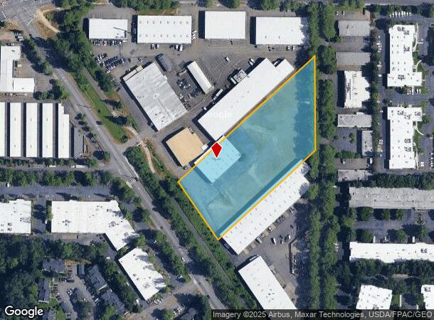  8660 Willows Rd Ne, Redmond, WA Parcel Map