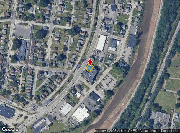 1829 E Railroad St, Carnegie, PA Parcel Map