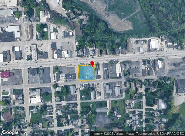 121 E Main St, West Jefferson, OH Parcel Map