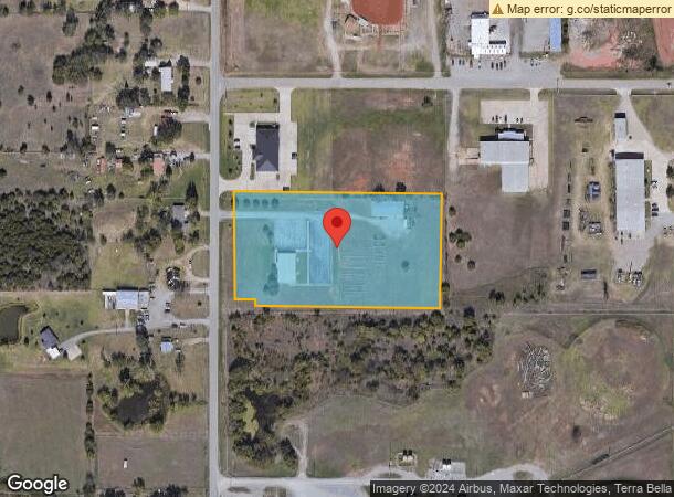  1020 N Linwood Ave, Cushing, OK Parcel Map