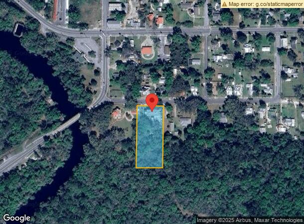  16521 River St, White Springs, FL Parcel Map