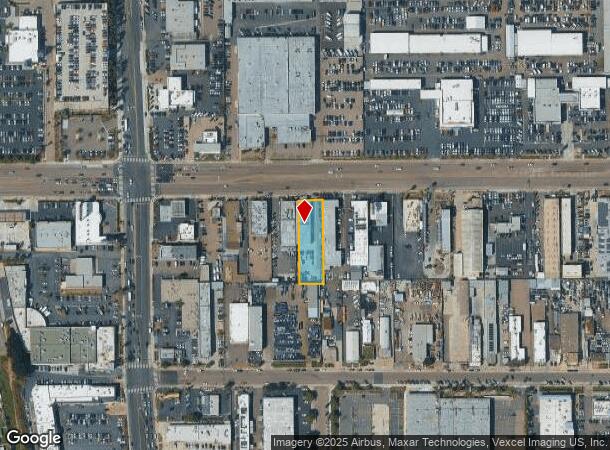 7865 Balboa Ave, San Diego, CA Parcel Map