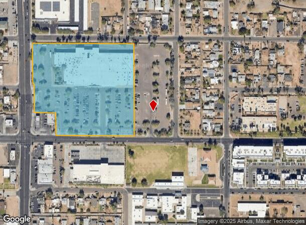  1602 E Roosevelt St, Phoenix, AZ Parcel Map