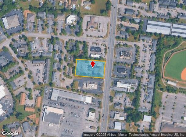  1861 Memorial Blvd, Murfreesboro, TN Parcel Map