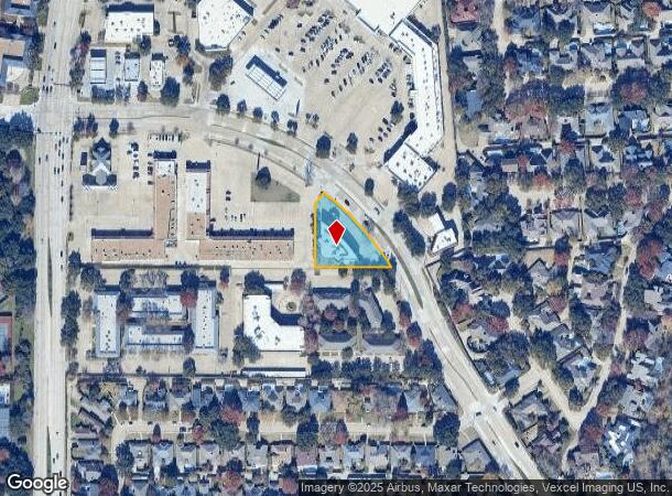  6142 Campbell Rd, Dallas, TX Parcel Map