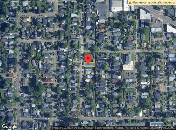  4816 Se 62Nd Ave, Portland, OR Parcel Map