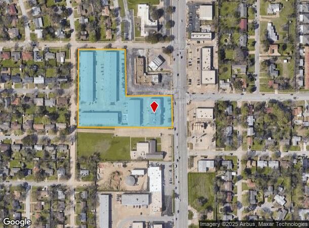 5205 Davis Blvd, North Richland Hills, TX Parcel Map