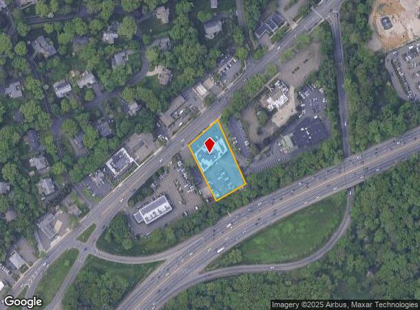 110 Post Rd, Darien, CT Parcel Map