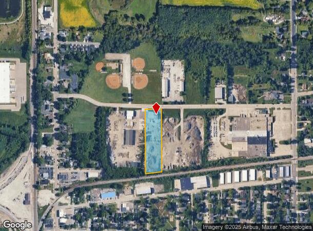 9615 Charles St, Sturtevant, WI Parcel Map