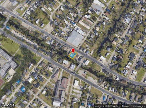  7382 Park Ave, Houma, LA Parcel Map