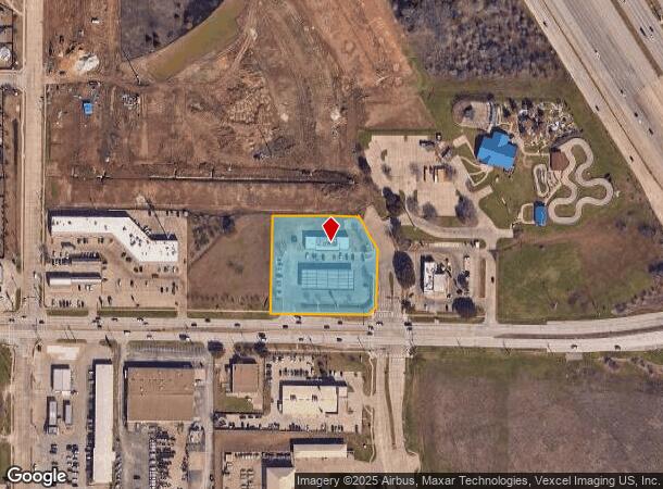 1231 Justin Rd, Lewisville, TX Parcel Map