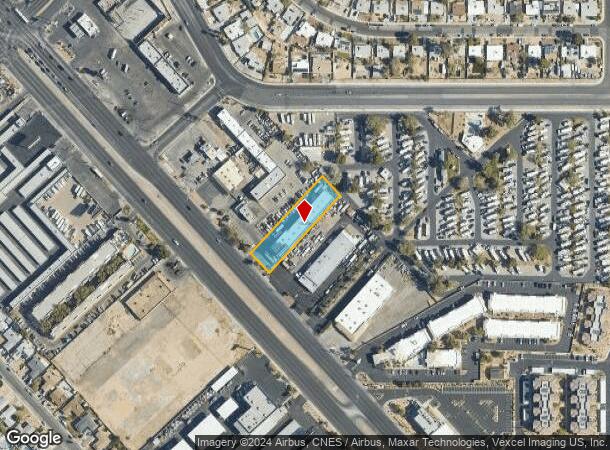  4263 Boulder Hwy, Las Vegas, NV Parcel Map