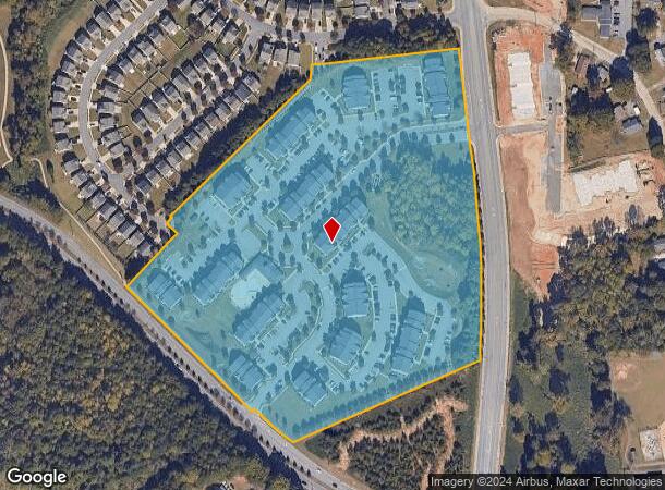  2380 Ballantyne Dr, Gastonia, NC Parcel Map