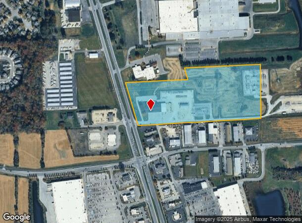 2515 N Morton St, Franklin, IN Parcel Map