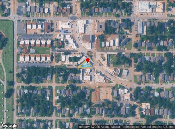  2927 Paseo, Oklahoma City, OK Parcel Map