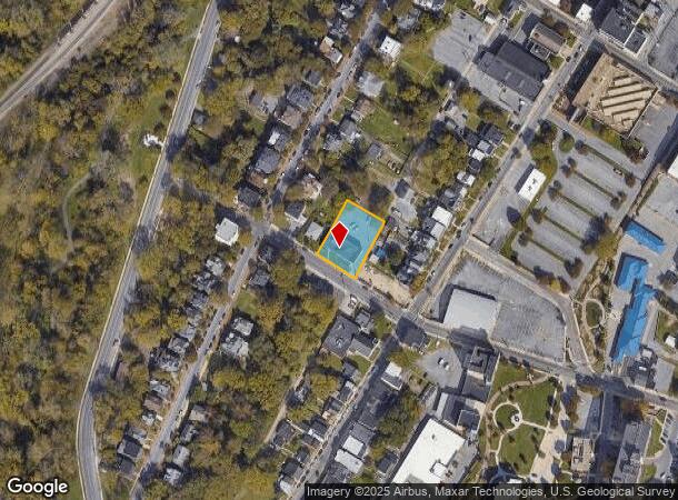 116 W Baltimore St, Hagerstown, MD Parcel Map