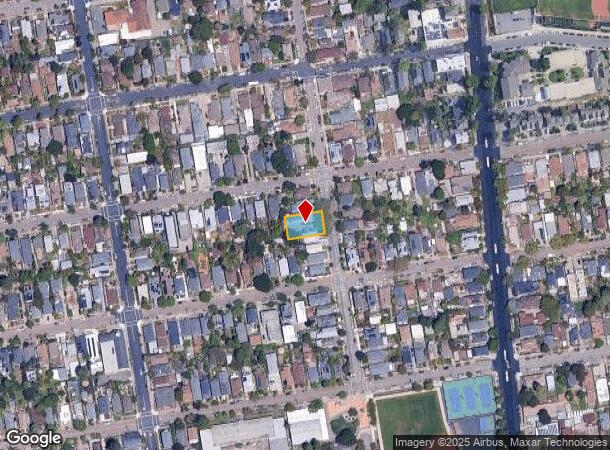 2736 Grant St, Berkeley, CA Parcel Map