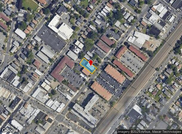  121 E Elizabeth Ave, Linden, NJ Parcel Map