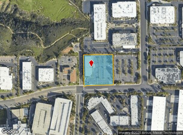  5910 Pacific Center Blvd, San Diego, CA Parcel Map