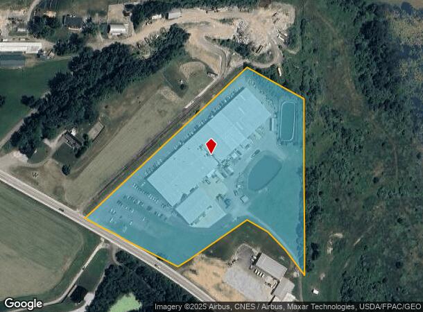  17494 Dover Rd, Dundee, OH Parcel Map