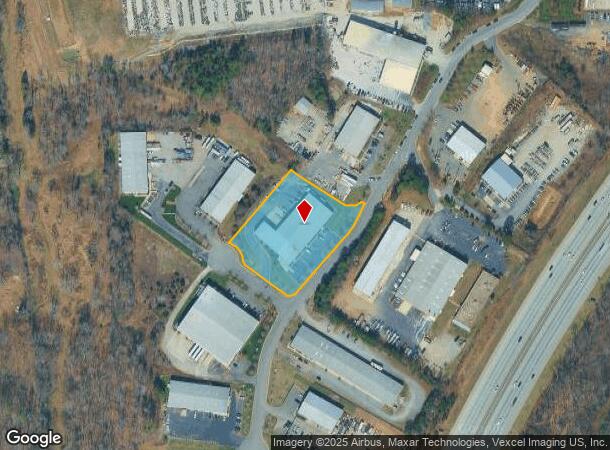  1151 Biscayne Dr, Concord, NC Parcel Map
