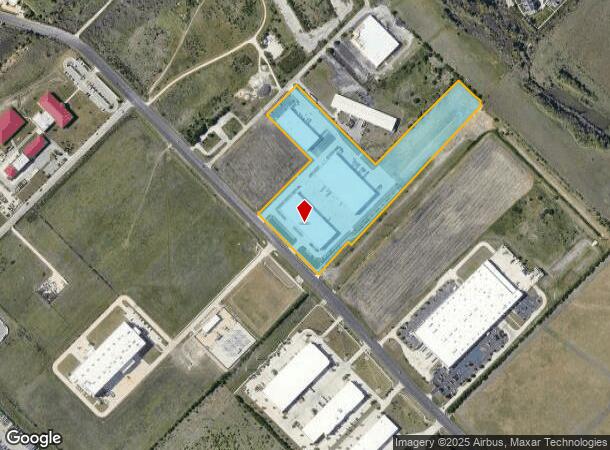  1551 Clovis R Barker Rd, San Marcos, TX Parcel Map
