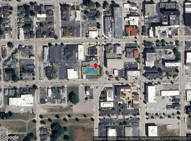 208 N Downing St, Piqua, OH Parcel Map