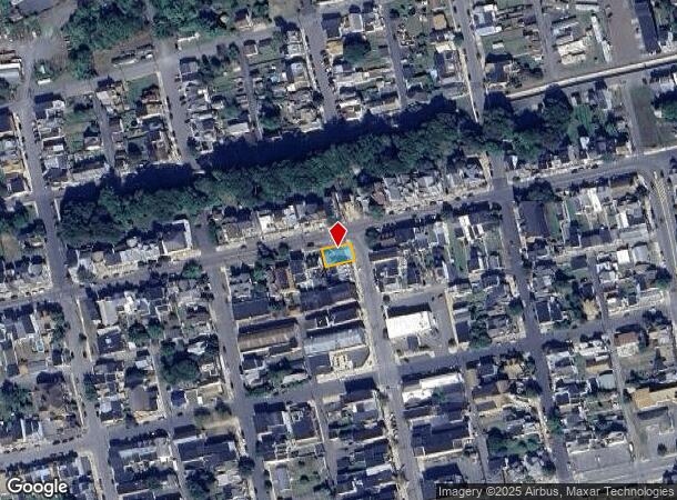 150 N Oak St, Mount Carmel, PA Parcel Map