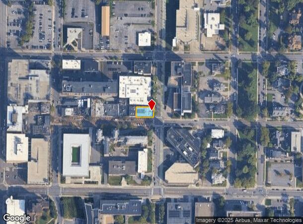  726 University Ave, Syracuse, NY Parcel Map