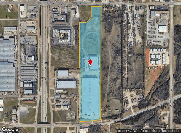  1609 Se Grand Blvd, Oklahoma City, OK Parcel Map