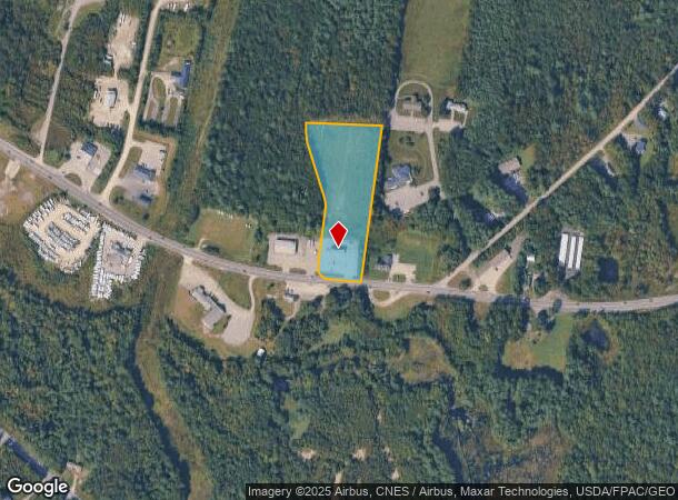 703 Western Ave, Manchester, ME Parcel Map