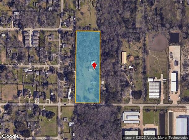  3715 Fuqua St, Houston, TX Parcel Map