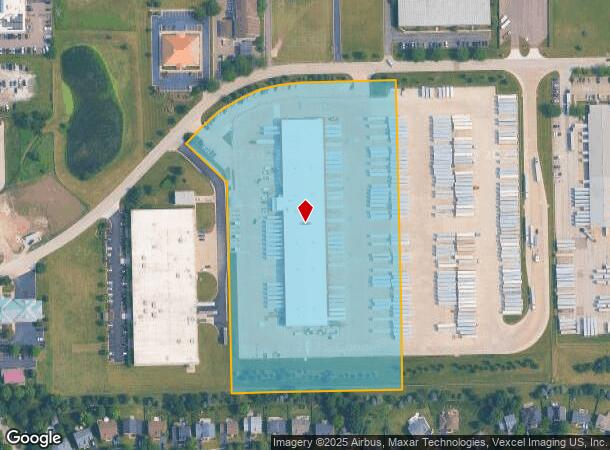  2000 Wiesbrook Rd, Oswego, IL Parcel Map