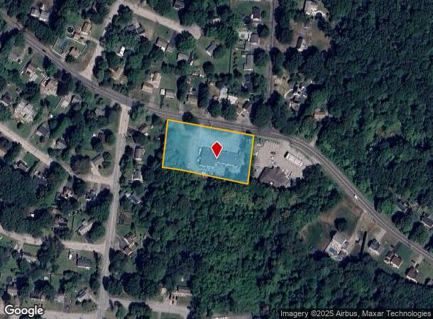 1242 Old Colchester Rd, Oakdale, CT Parcel Map