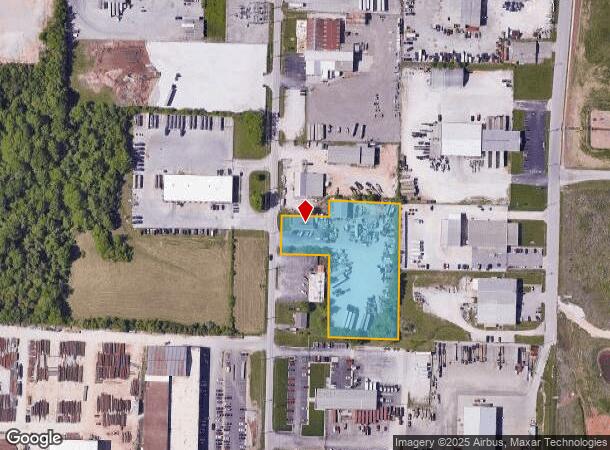 2222 N Packer Rd, Springfield, MO Parcel Map