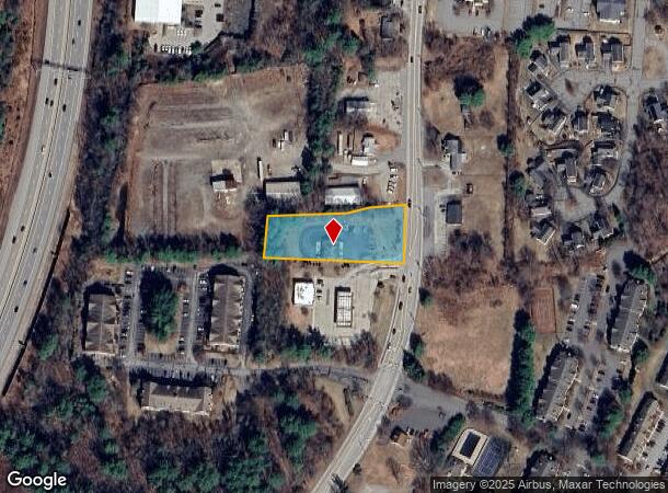  732 Daniel Webster Hwy, Merrimack, NH Parcel Map
