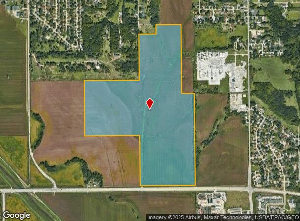  Cornhusker Rd, NE Parcel Map