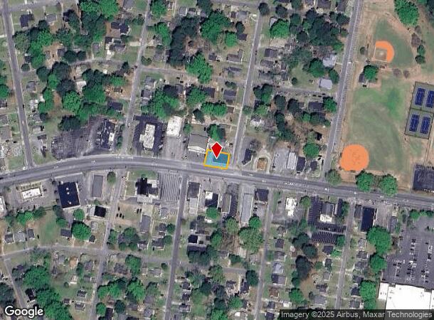  1601 W Vernon Ave, Kinston, NC Parcel Map