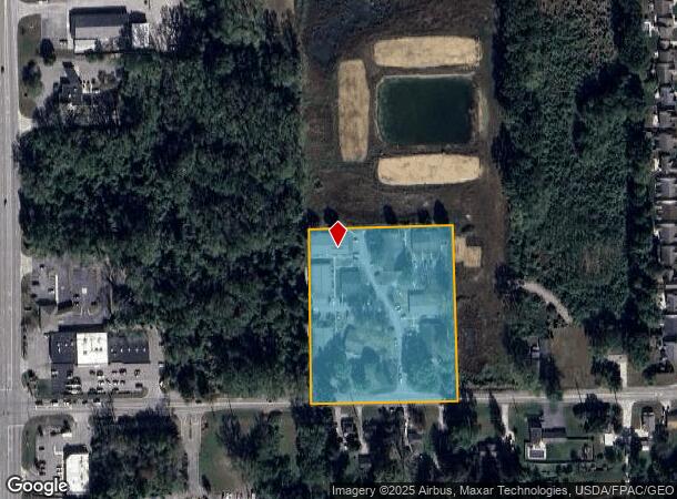 600 W Sterns Rd, Temperance, MI Parcel Map