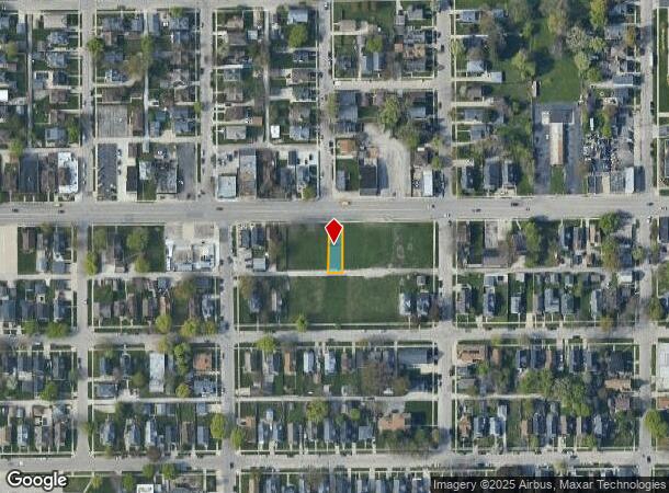  1727 52Nd St, Kenosha, WI Parcel Map