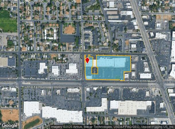 287 E University Pkwy, Orem, UT Parcel Map