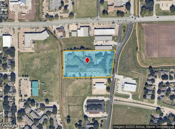  1136 Radio Ln, Rosenberg, TX Parcel Map