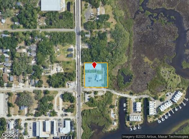  1208 N Pinellas Ave, Tarpon Springs, FL Parcel Map